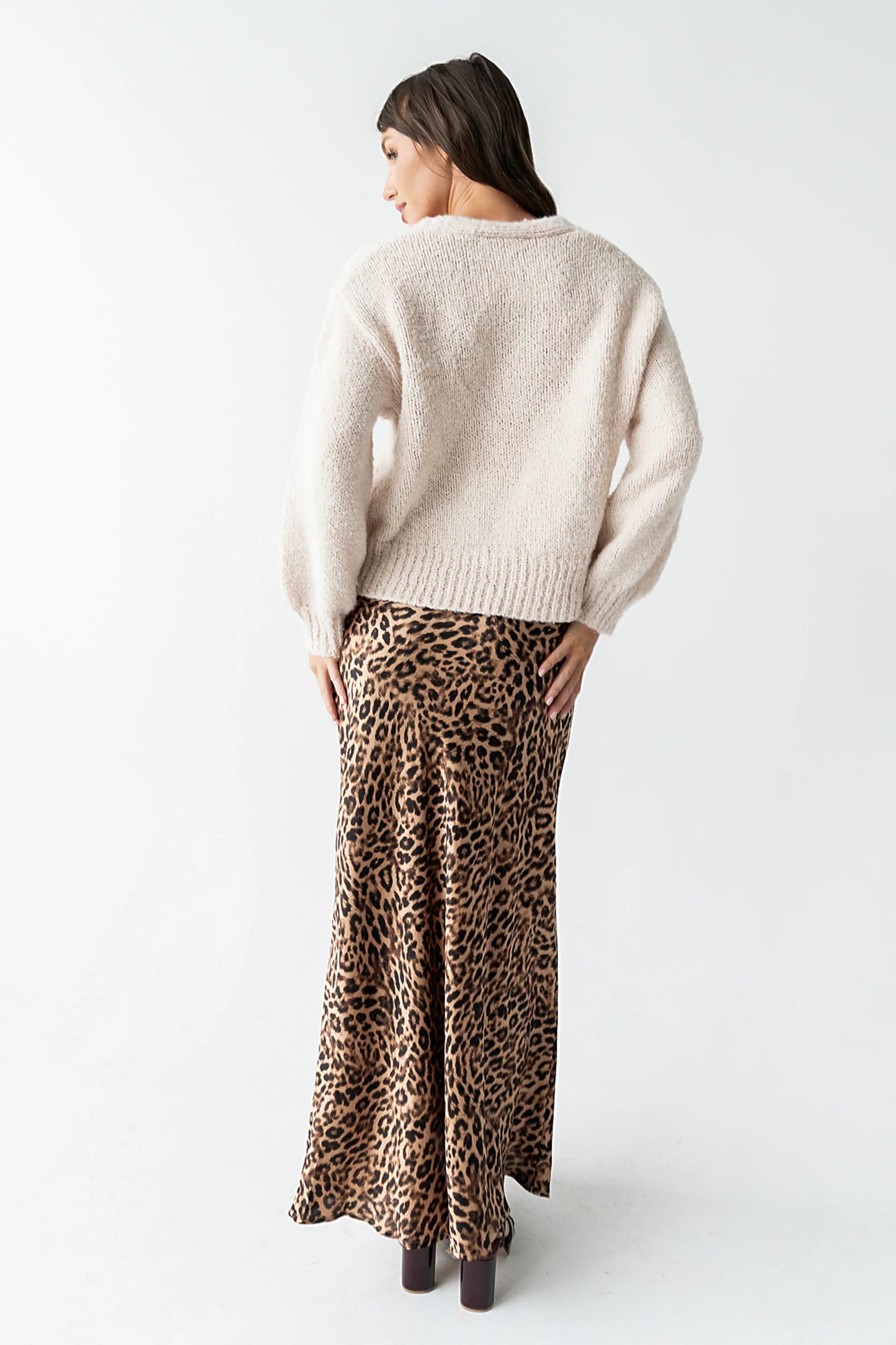 Hatton Leopard Maxi Skirt