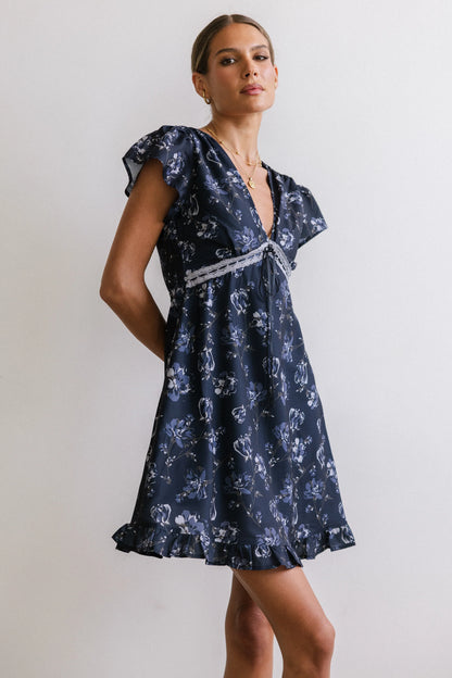 Valerie Floral Mini Dress FINAL SALE