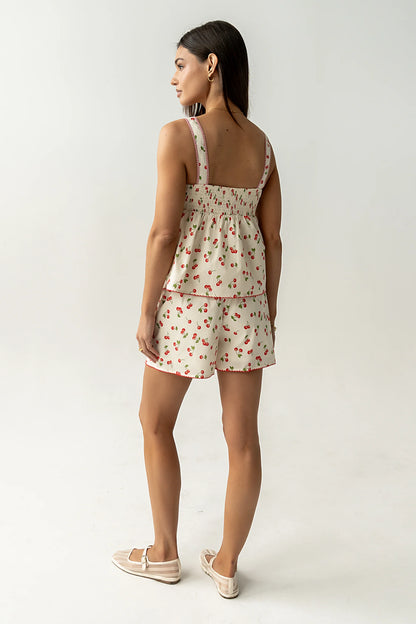 Casey Cherry Shorts