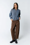 Russel Oversized Sweater in Brown