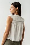 Carlson Collared Top