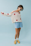 Halle Embroidered Sweater
