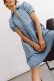 Georgia Denim Midi Dress FINAL SALE
