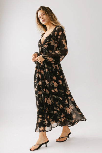 Chance Floral Maxi Dress