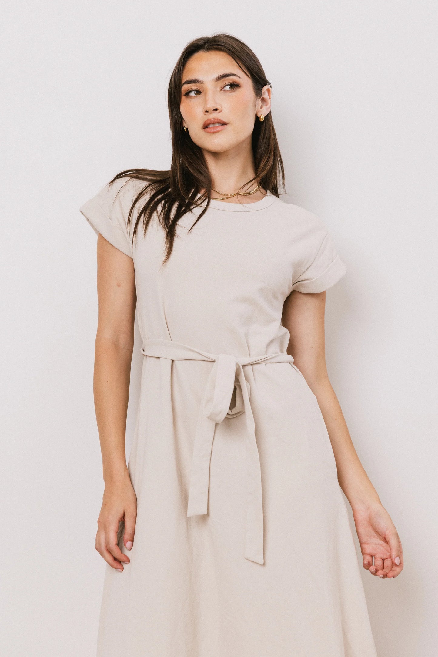 Saxton Maxi Dress in Bone FINAL SALE