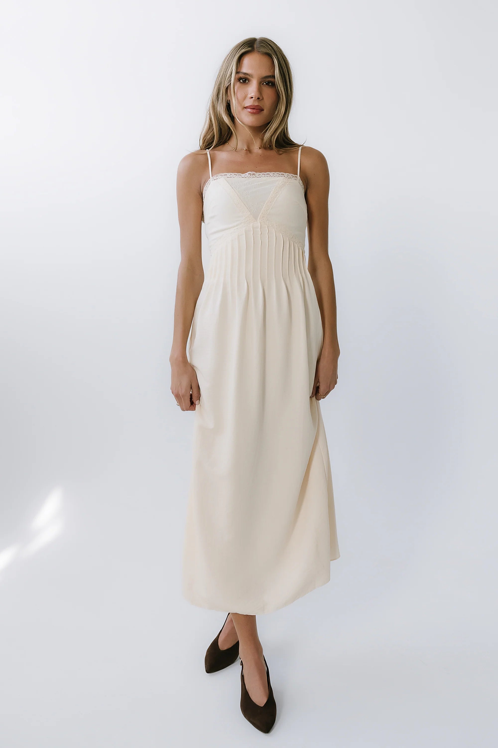 Kera Pleated Maxi Dress FINAL SALE