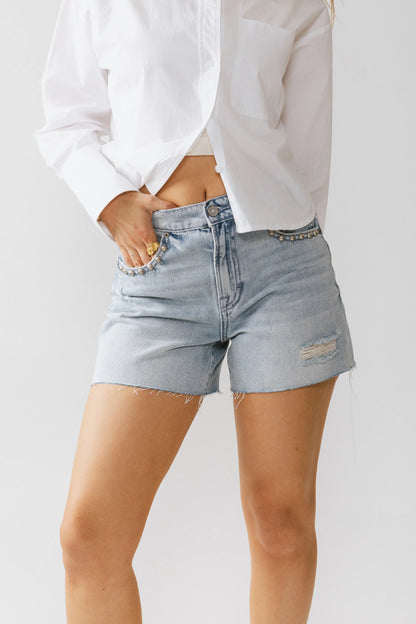 Linda Studded Shorts