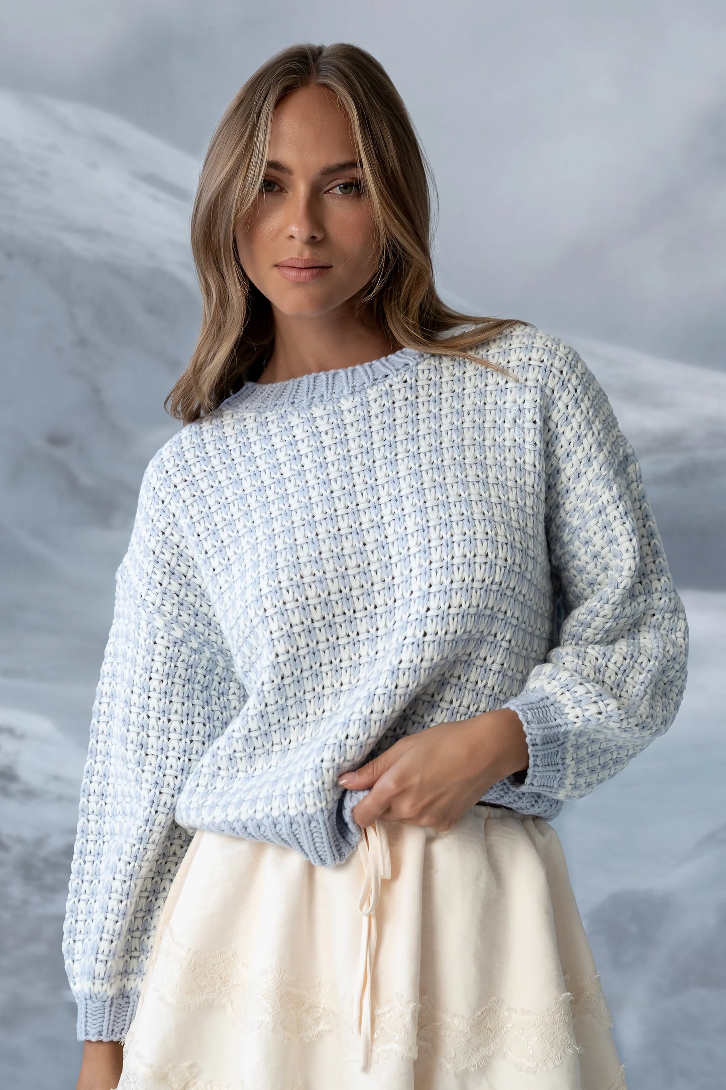 Conner Two Toned Sweater FINAL SALE