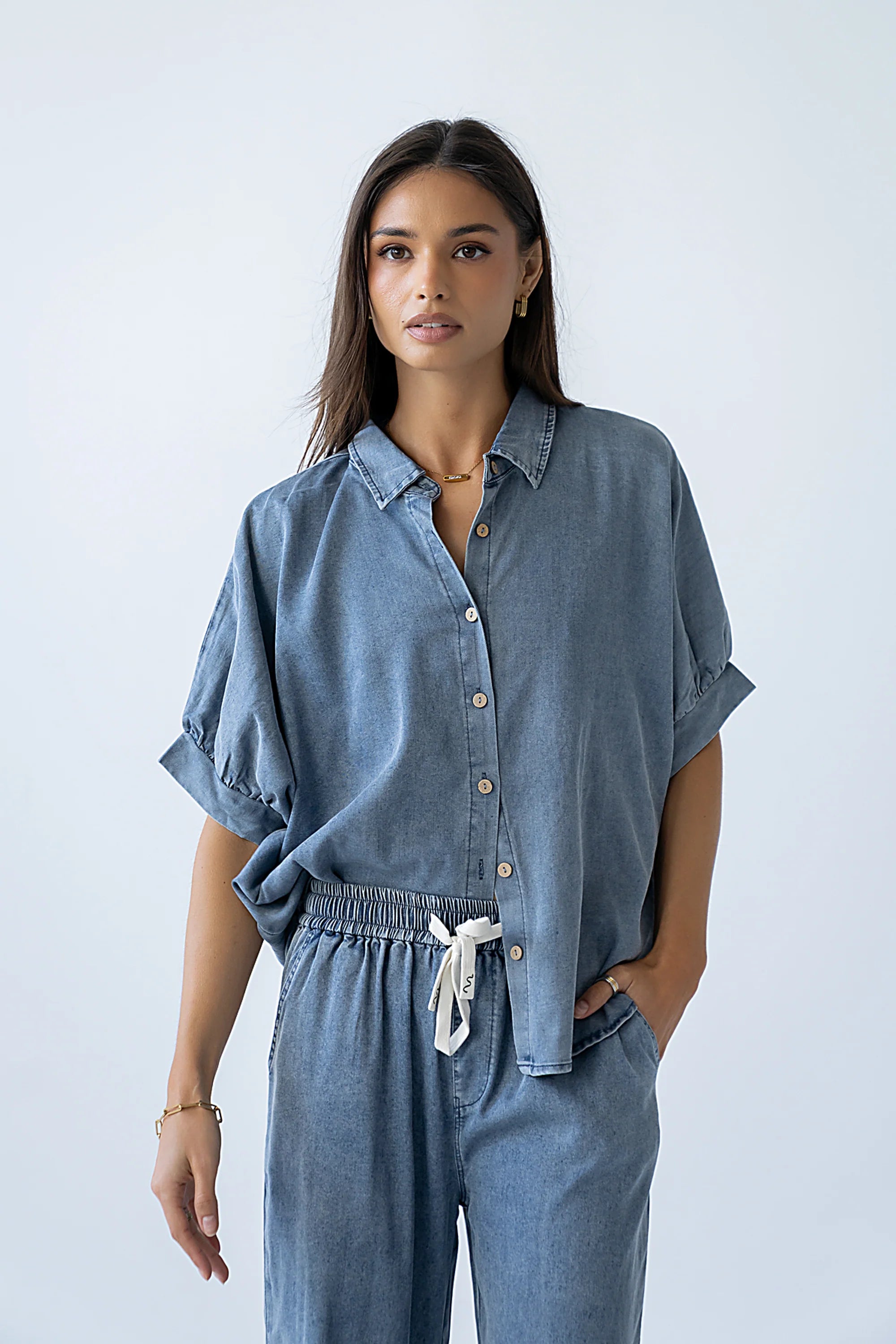 Kessie Button Up