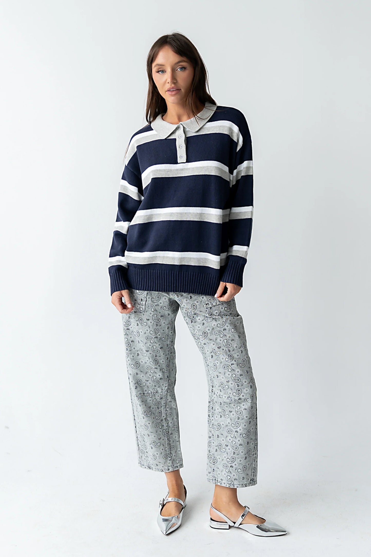 Karina Striped Sweater FINAL SALE