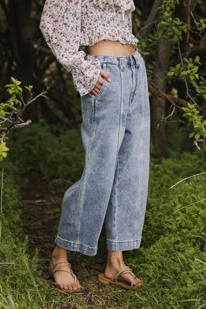 Towy Cropped Straight Leg Jeans FINAL SALE