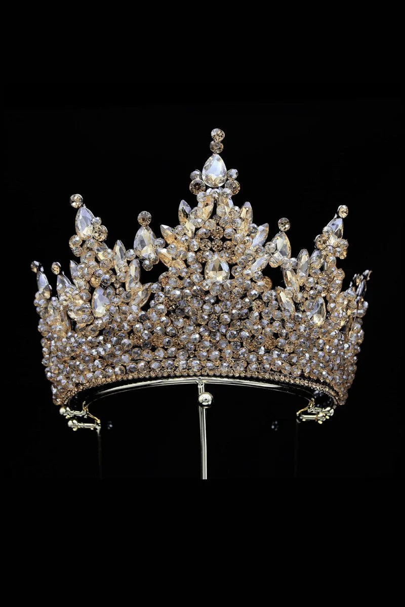 Pink Rhinestone Queen Tiara
