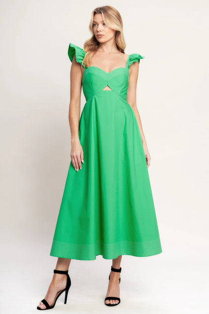 BEAUTIFULLY UNEXPECTED MIDI DRESS FINAL SALE
