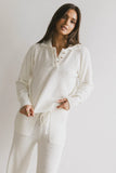 Breck Knit Sweater in Cream FINAL SALE