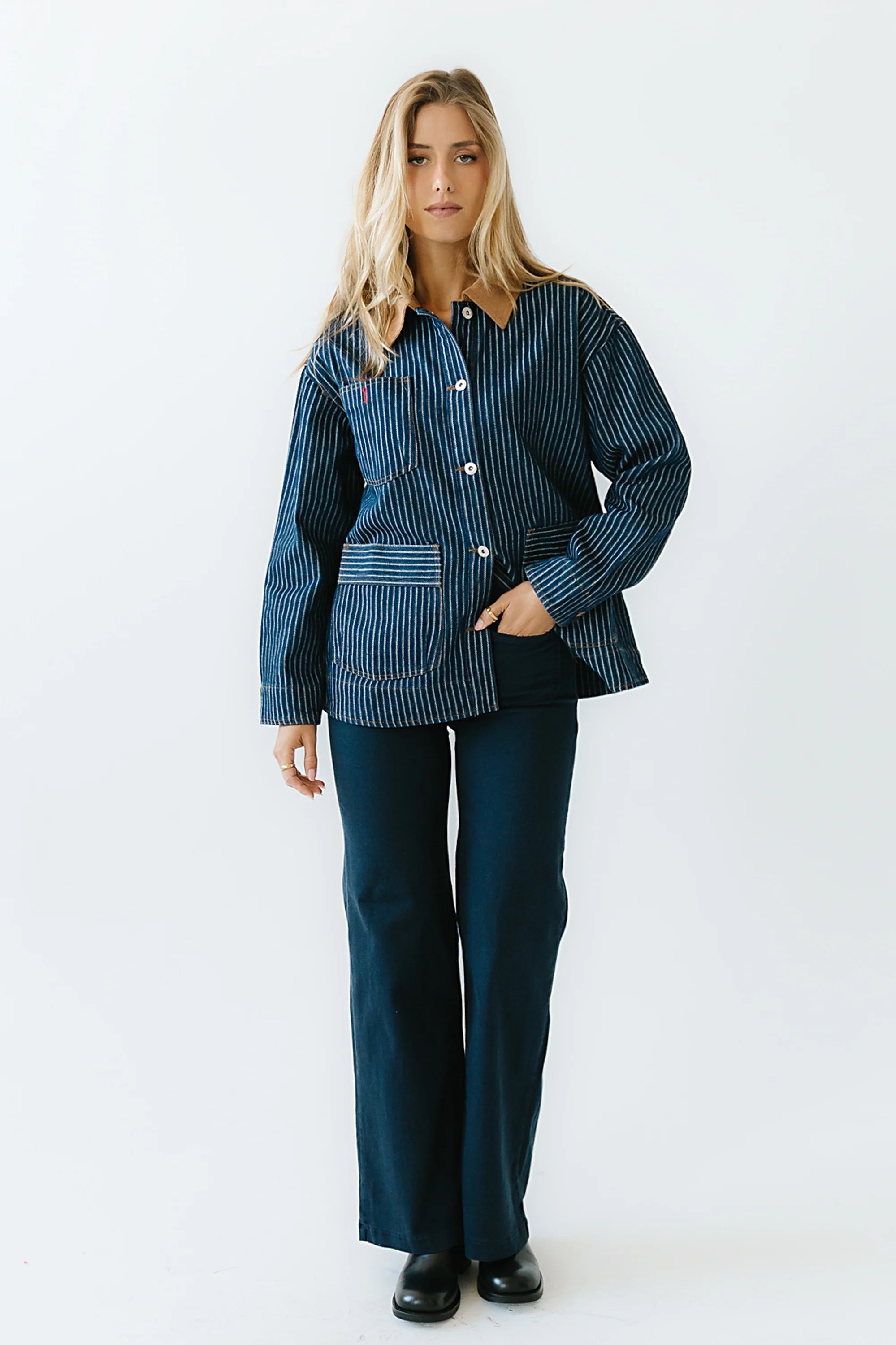Andie Striped Jacket FINAL SALE