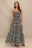 Hazelwood Garden Maxi Dress Black Ivory