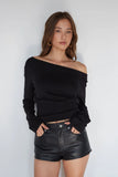 Tatum Off the Shoulder Knit Top