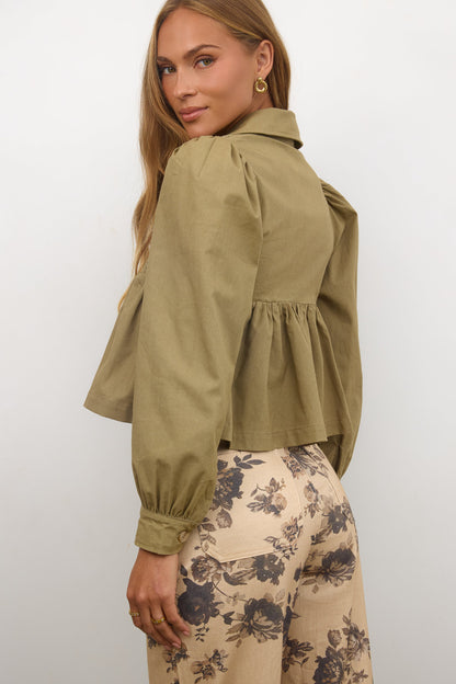 Steph Smocked Blouse