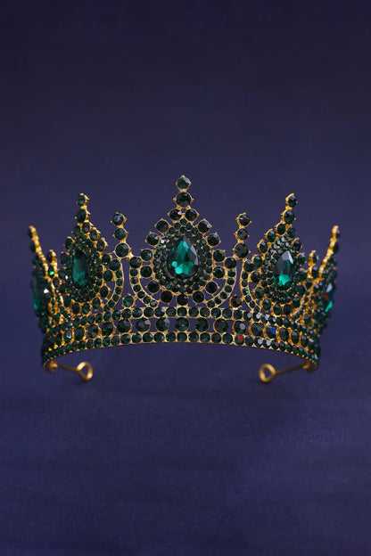 Half Circle Crystal Tiara