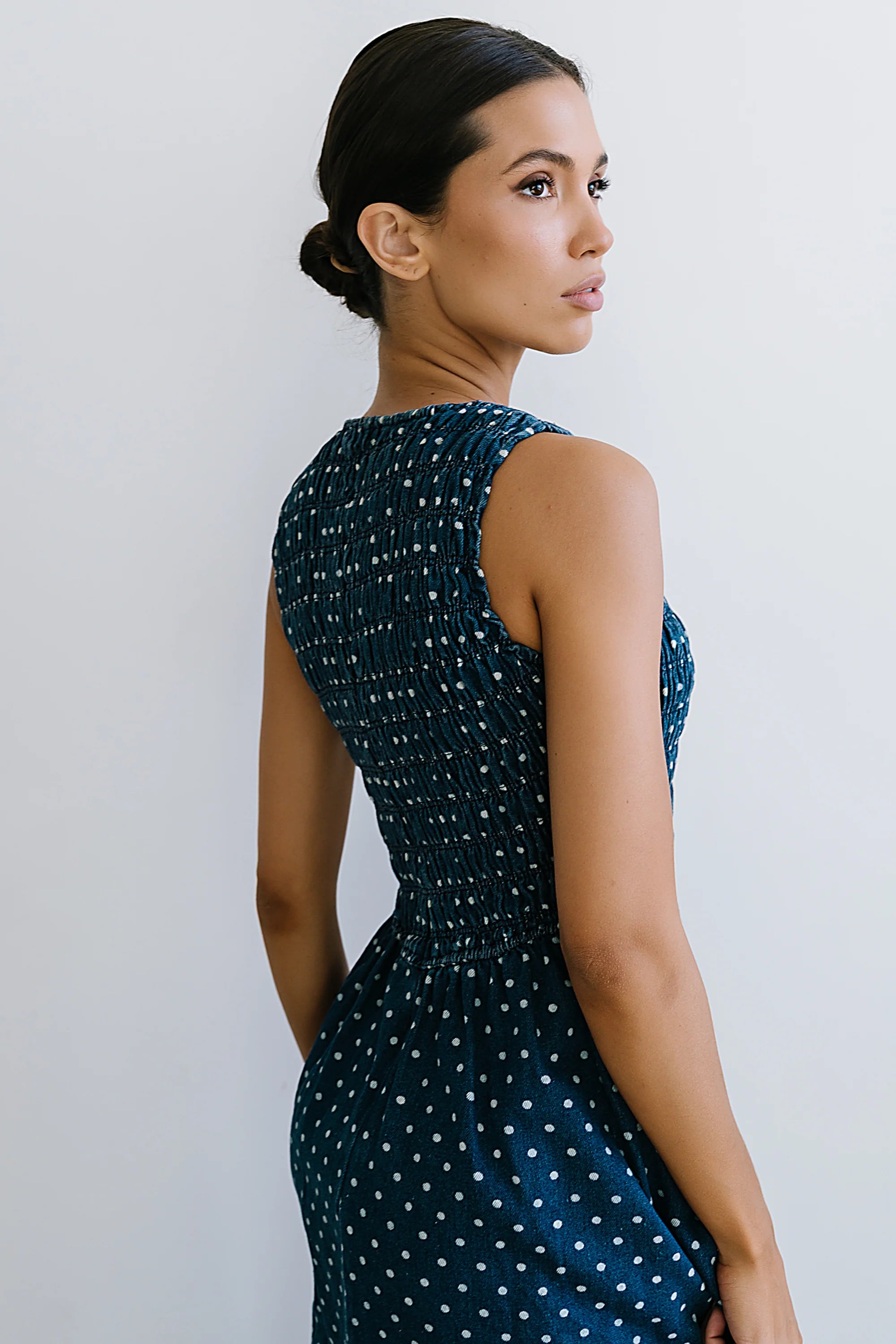 Jasmine Denim Midi Dress