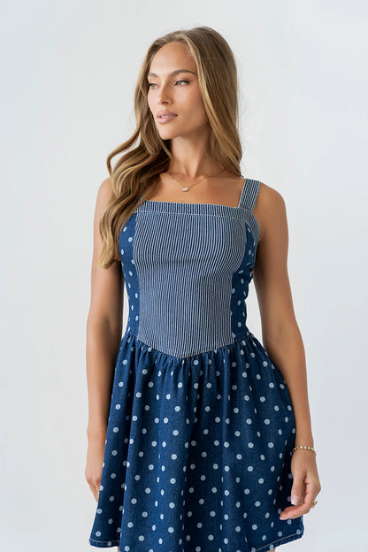 Cameron Denim Mini Dress