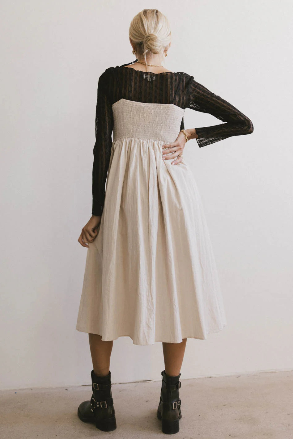 Perran Crochet Bodice Dress FINAL SALE