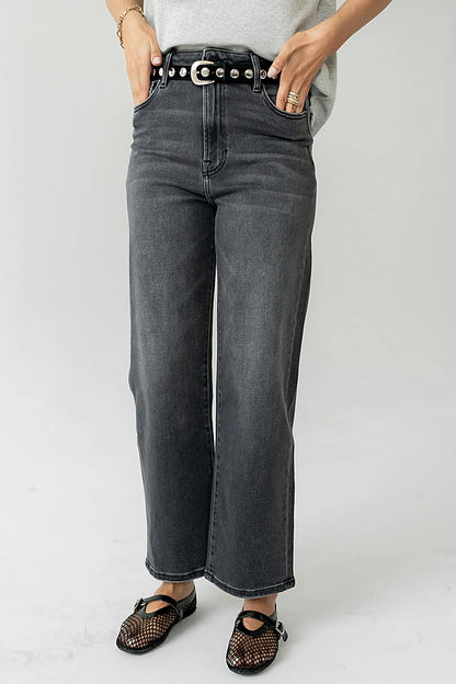 Lilah Studded Belt in Black