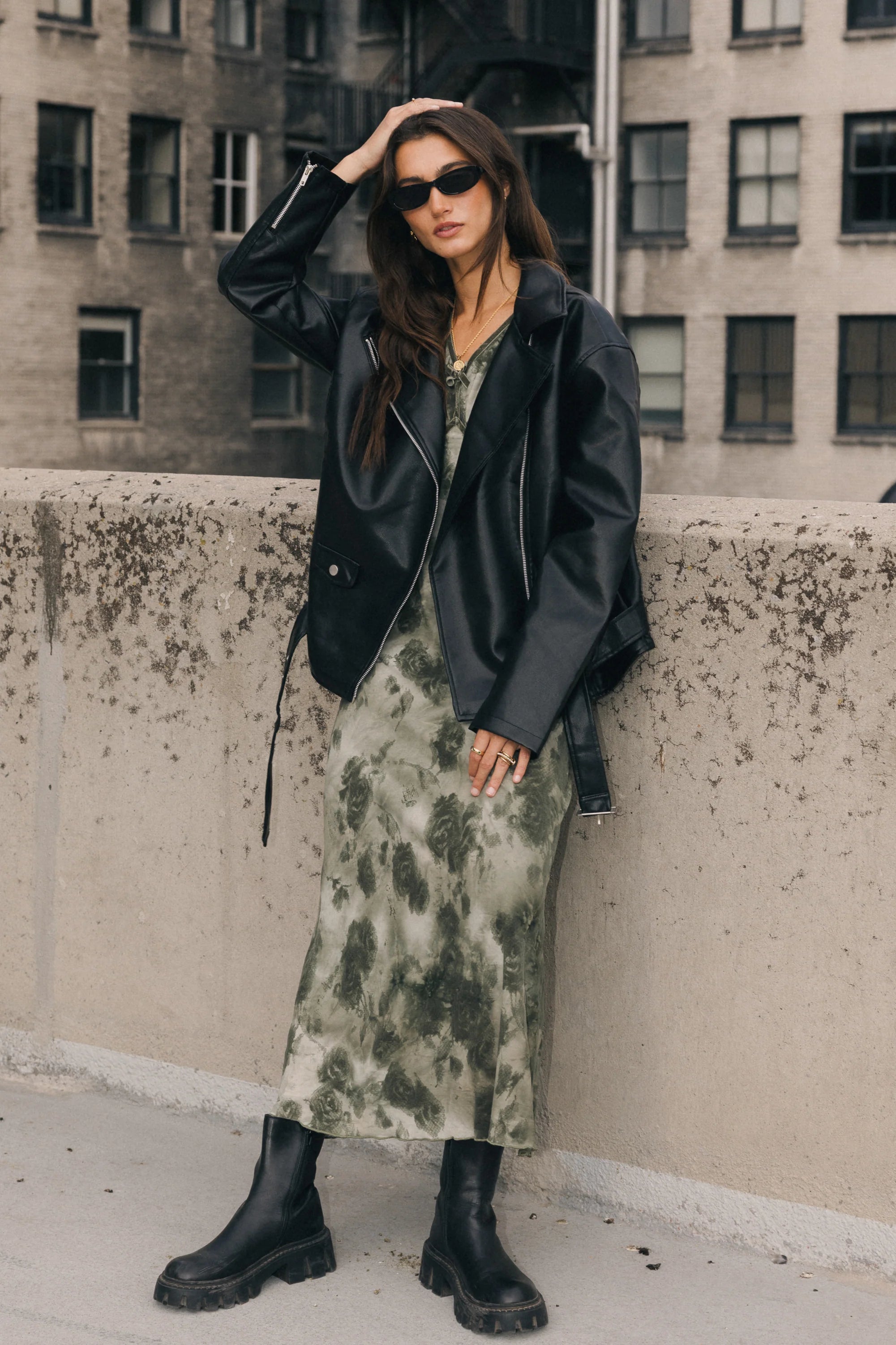 Kylie Vegan Moto Jacket FINAL SALE