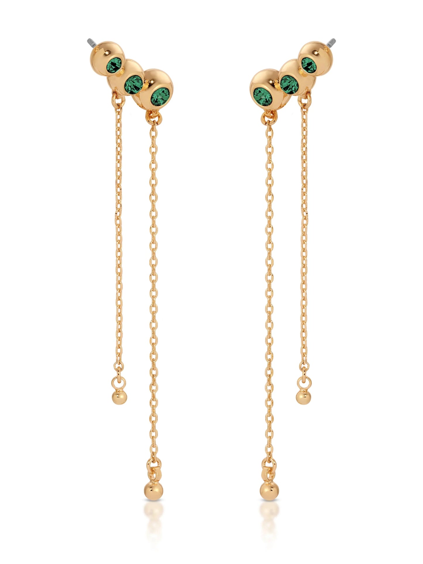 Emerald City Waterfall Earrings