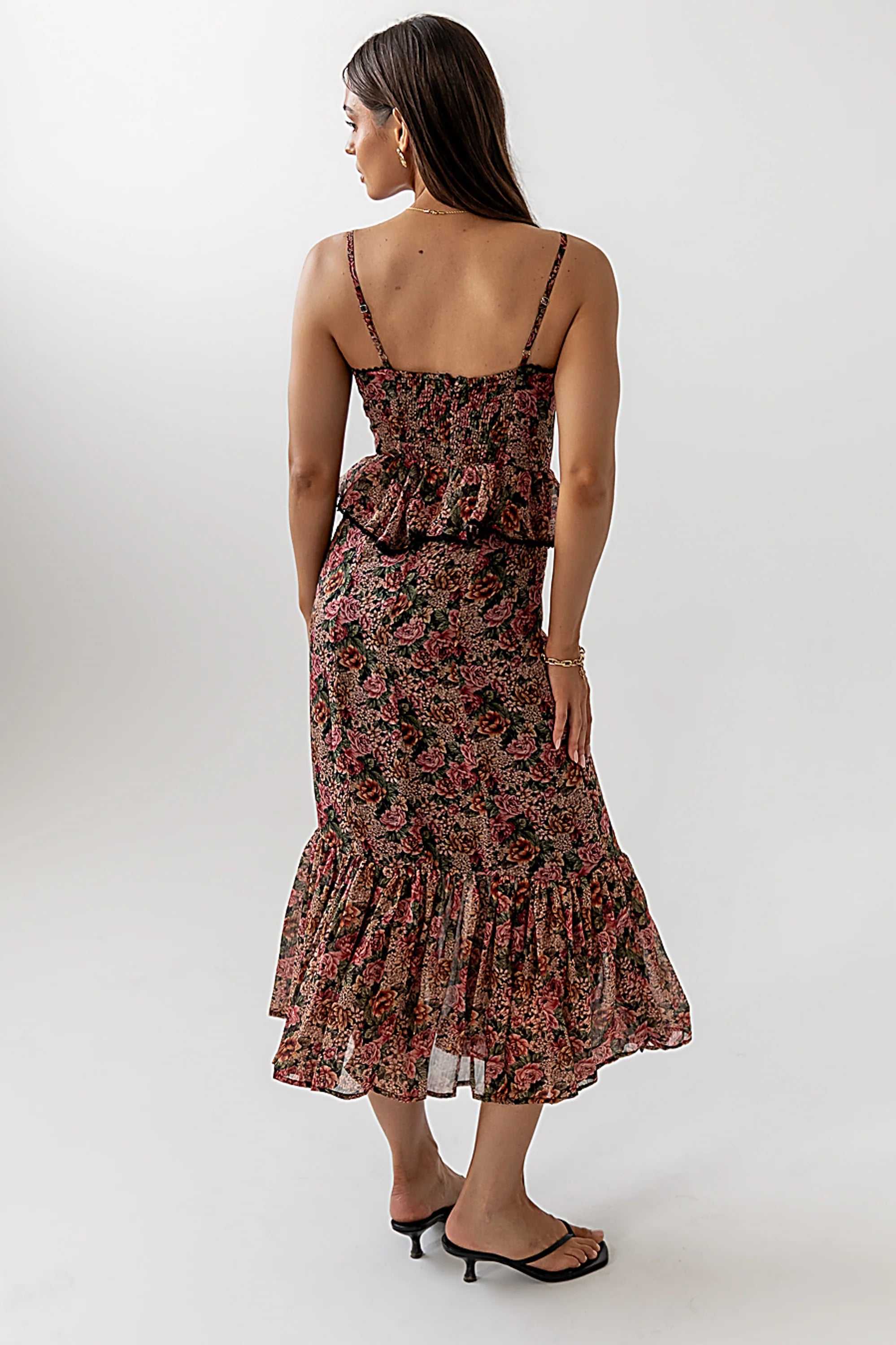 Jennie Floral Midi Dress FINAL SALE