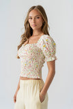 Gia Smocked Blouse