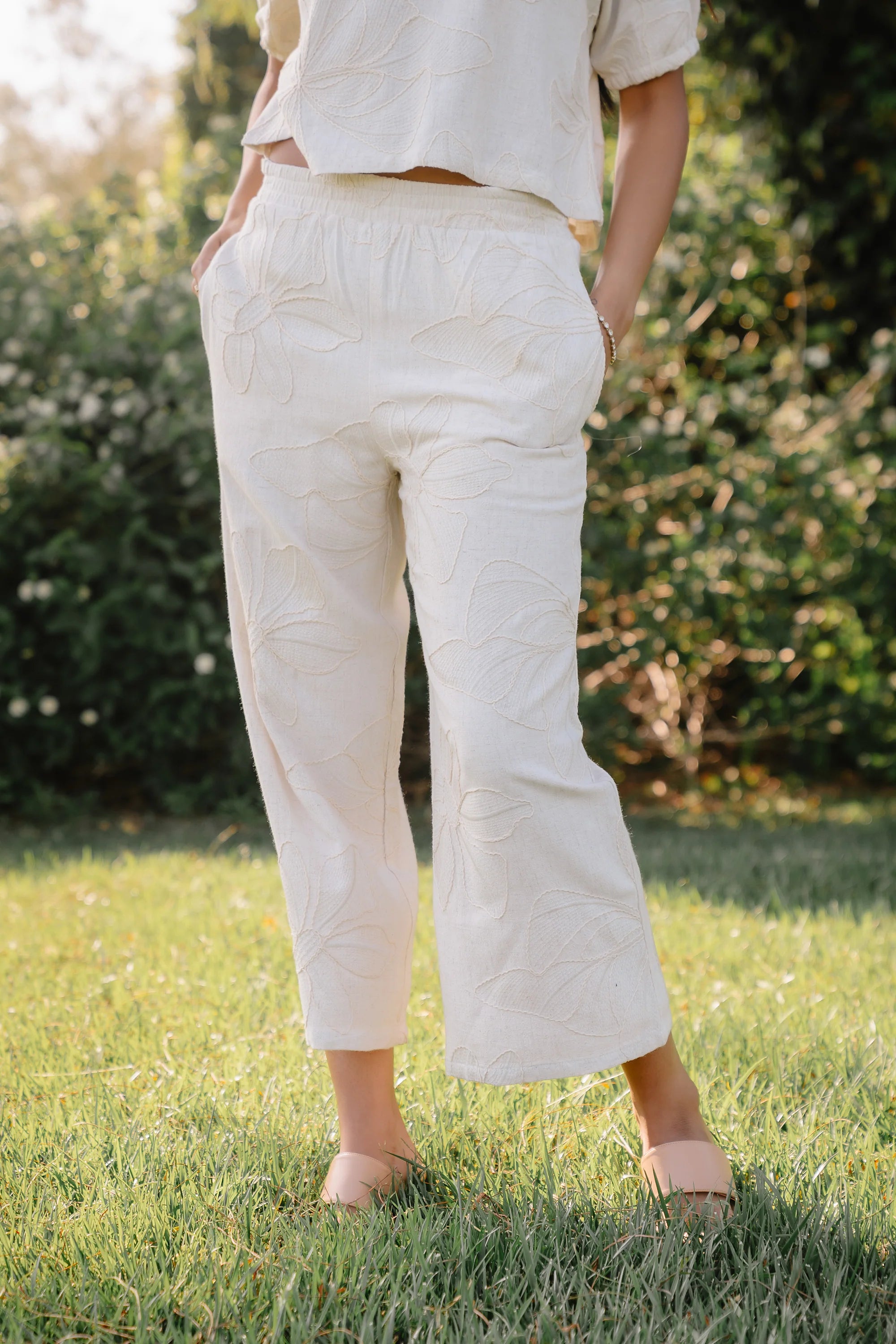 Kortney Floral Wide Leg Pants