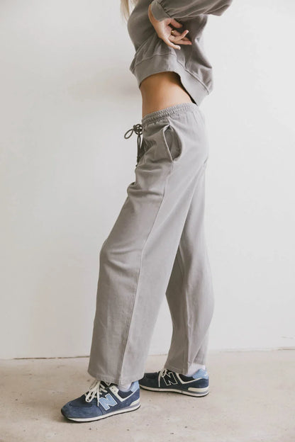Sutton Sweatpants in Grey FINAL SALE