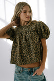 Trixie Leopard Blouse