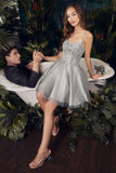 TABITHA MINI DRESS LAYERED TULLE A LINE SHORT DRESS