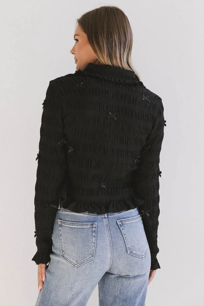 Leonora Blouse in Black FINAL SALE