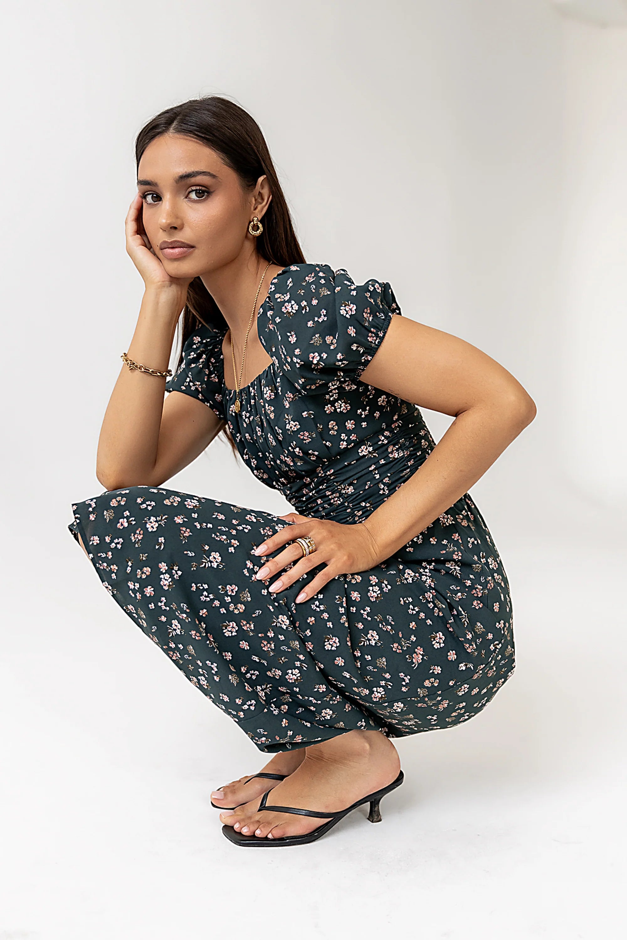 Tara Floral Maxi Dress FINAL SALE
