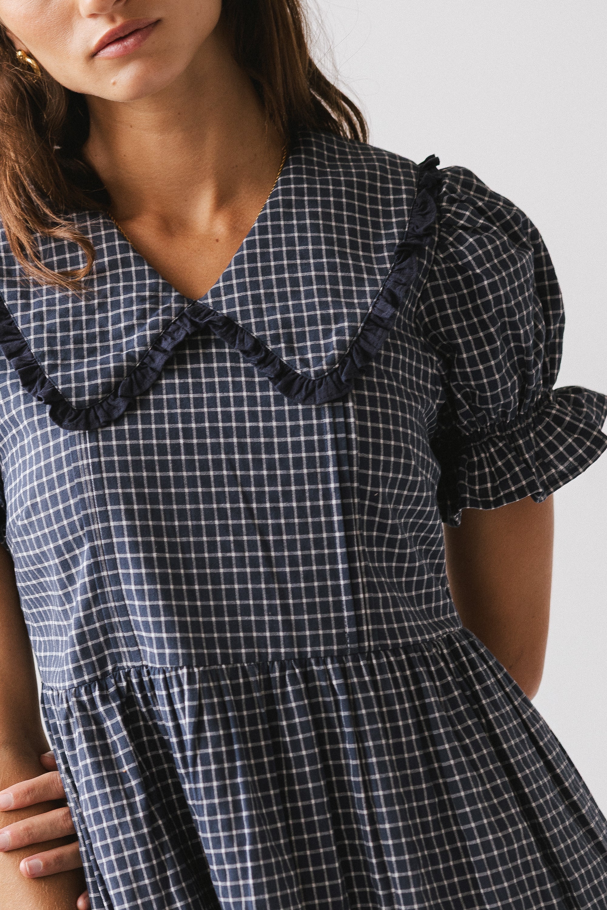 Sammie Plaid Midi Dress