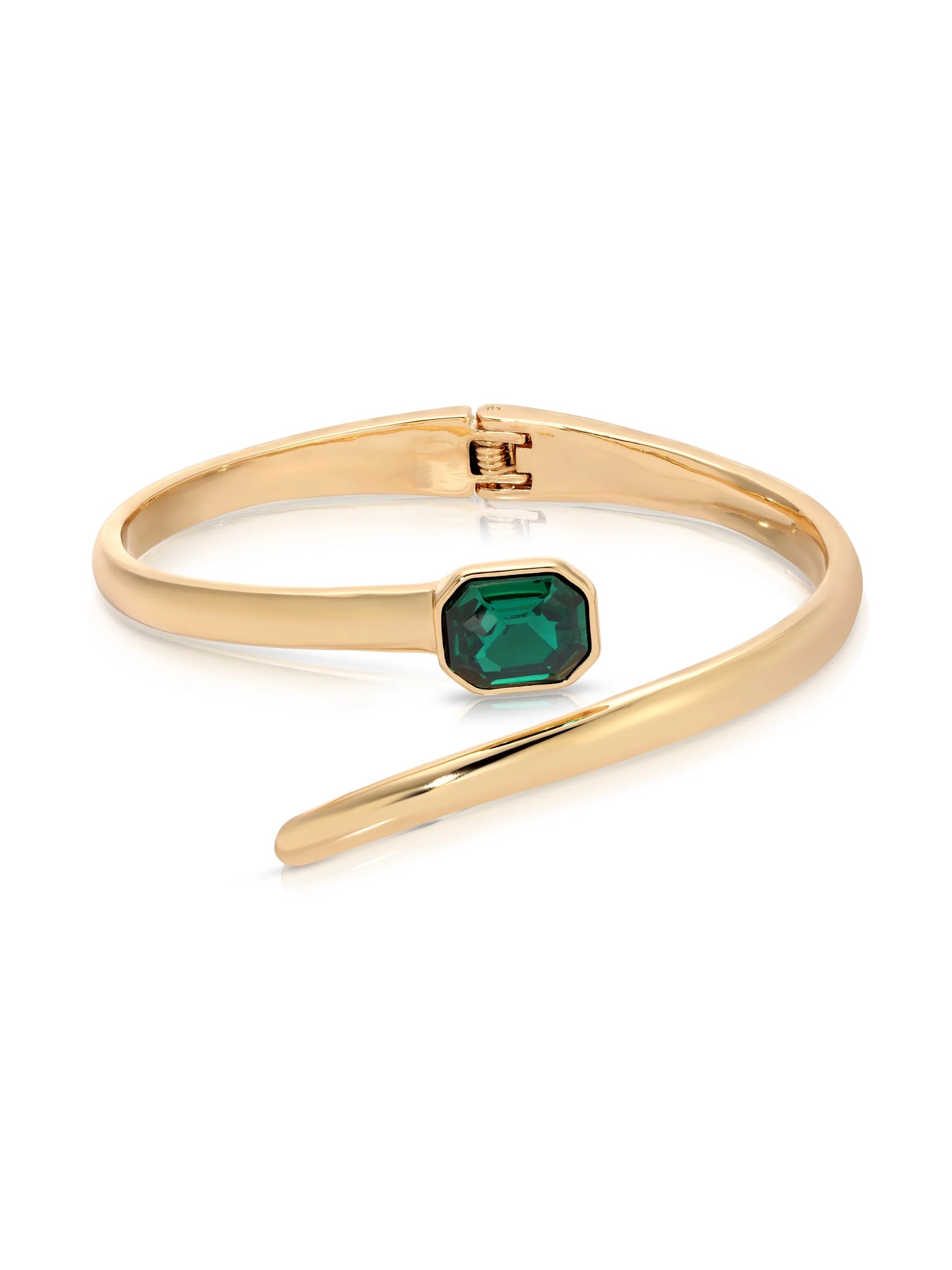 Deco Crystal Wrap Cuff