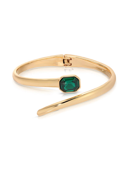 Deco Crystal Wrap Cuff