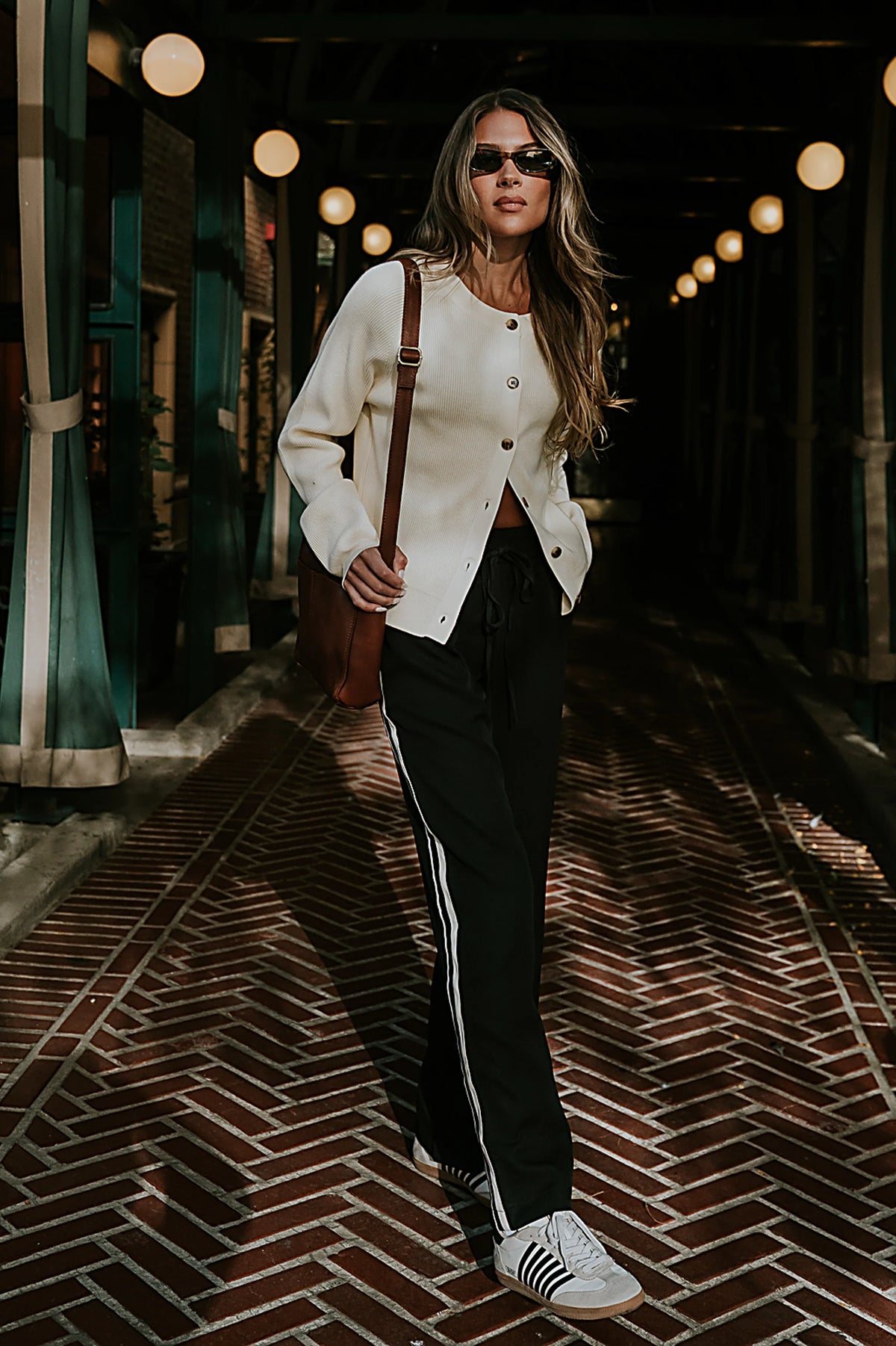 Debbie Ribbed Sweater in Ivory FINAL SALE