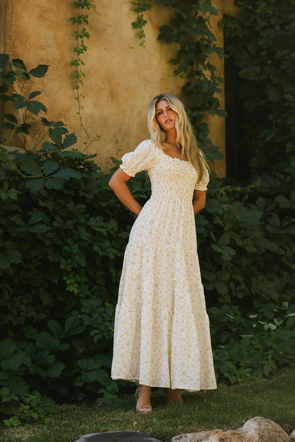 Sloane Smocked Maxi Dress FINAL SALE