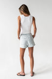 Thomas Striped Denim Shorts