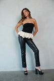 Margot Strapless Bubble Corset Top
