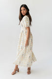 Aurelia Smocked Floral Midi Dress