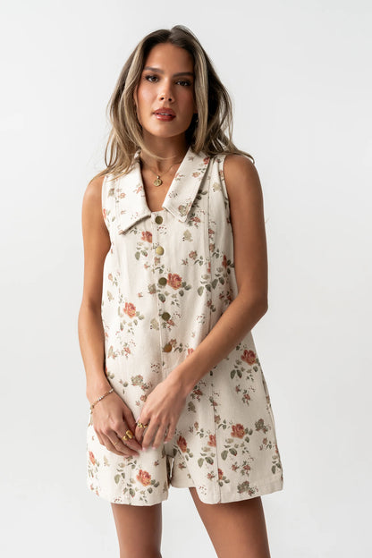 Chloe Floral Romper