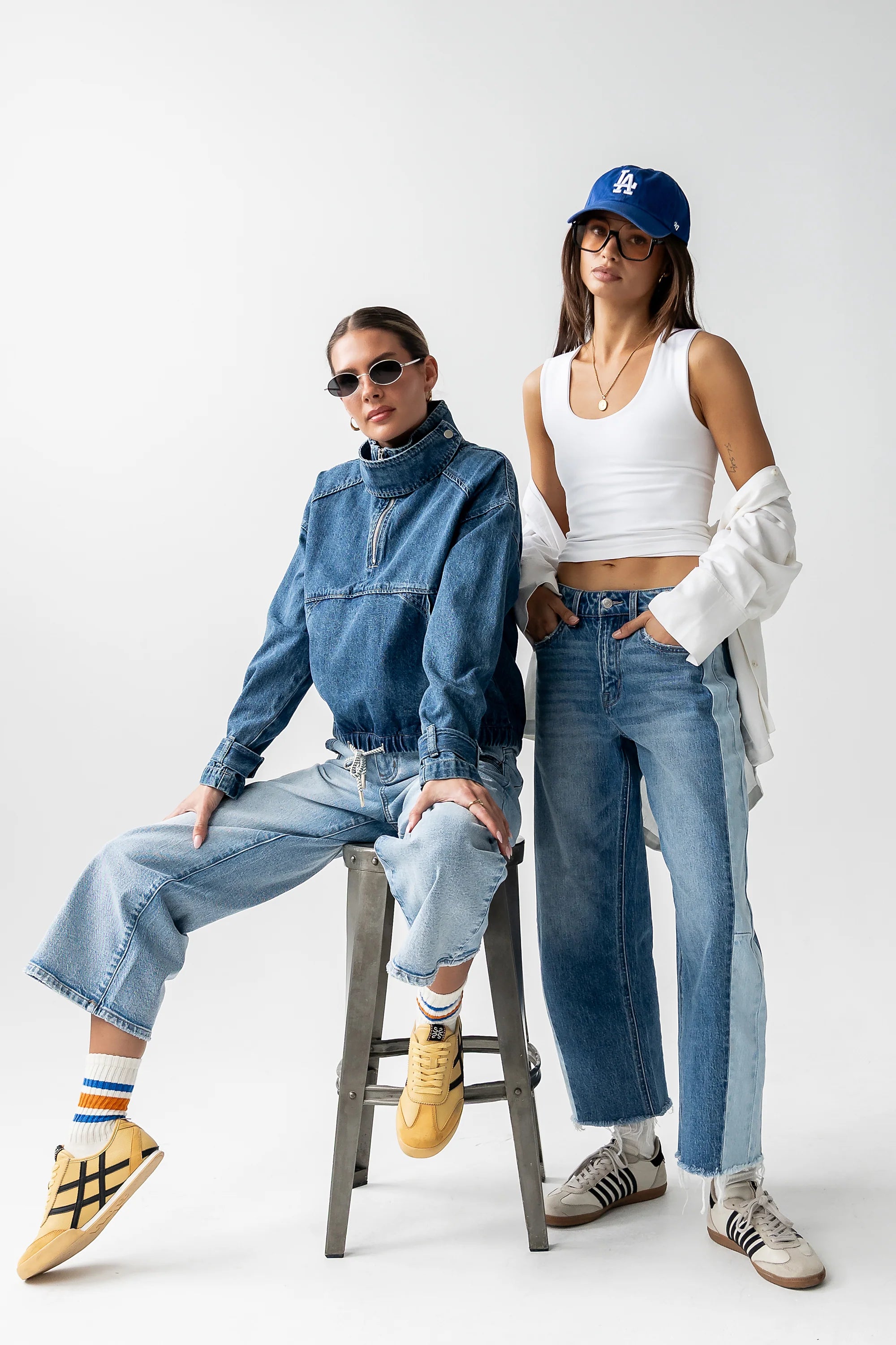 Regina Denim Jacket in Medium Wash