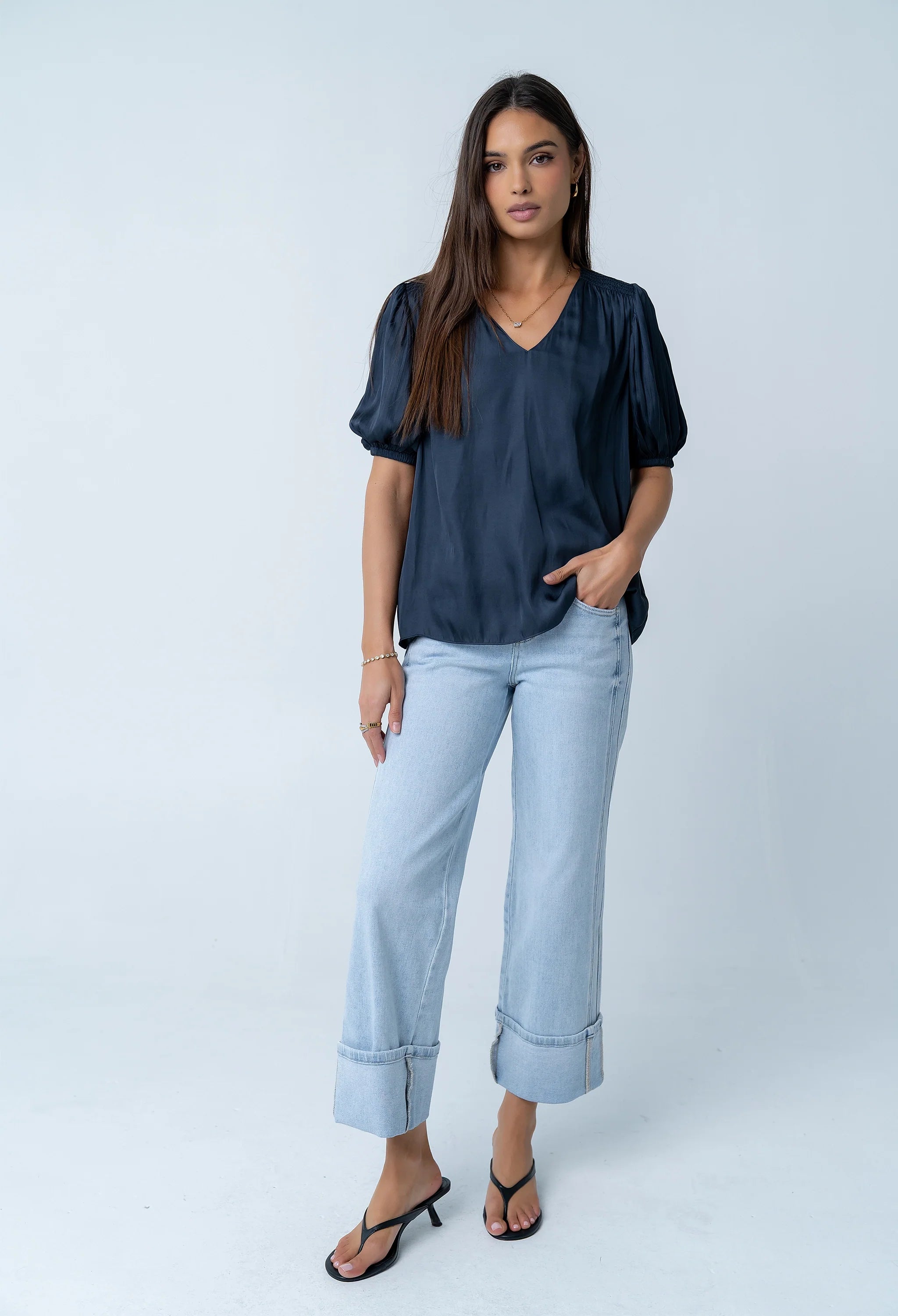 Regina Smocked Blouse