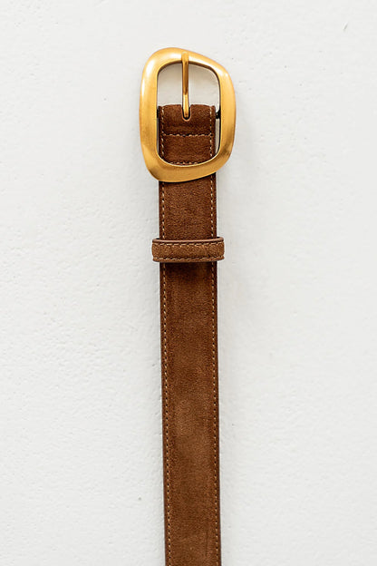 Jonas Asymmetrical Belt in Cognac