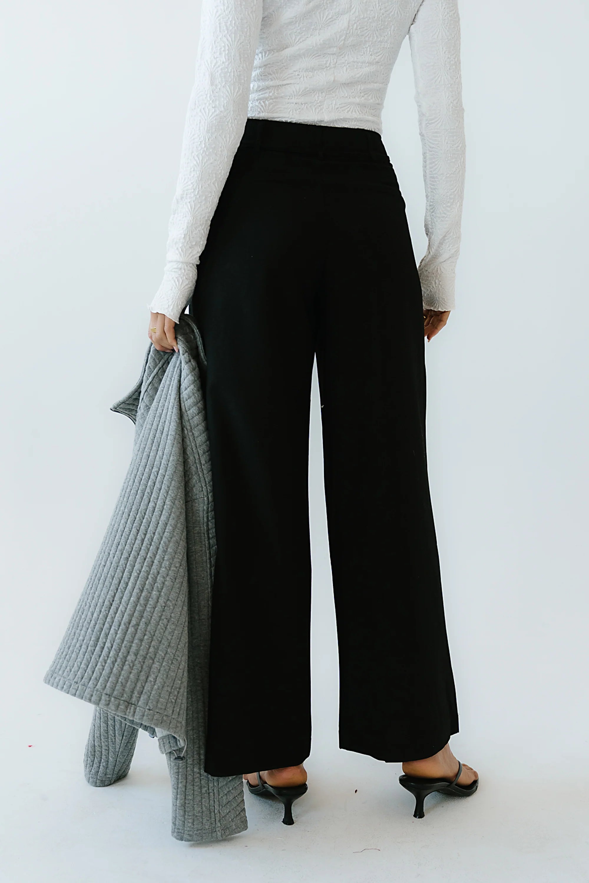 Mandy Pleated Wide Leg Pants
